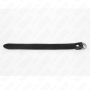 KINK - ANILLO PENE CUERO CON CIERRE A PRESIÓN 22 X 2 CM:: Discreción en tusexshopgay.com
