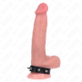 KINK - ANILLO PENE CUERO CON CIERRE A PRESIÓN FORRO ROJO 21 X 1.5 CM:: Discreción en tusexshopgay.com