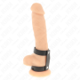 KINK - ANILLO PENE DOBLE POLIPIEL AJUSTABLE:: Discreción en tusexshopgay.com