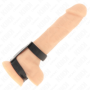 KINK - ANILLO PENE DOBLE POLIPIEL AJUSTABLE:: Discreción en tusexshopgay.com