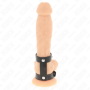 KINK - ANILLO PENE DOBLE POLIPIEL AJUSTABLE:: Discreción en tusexshopgay.com