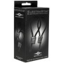 ELECTRASTIM - PRESTIGE ELECTRA LOOPS ANILLOS DE PENE AJUSTABLES NEGRO:: Discreción en tusexshopgay.com